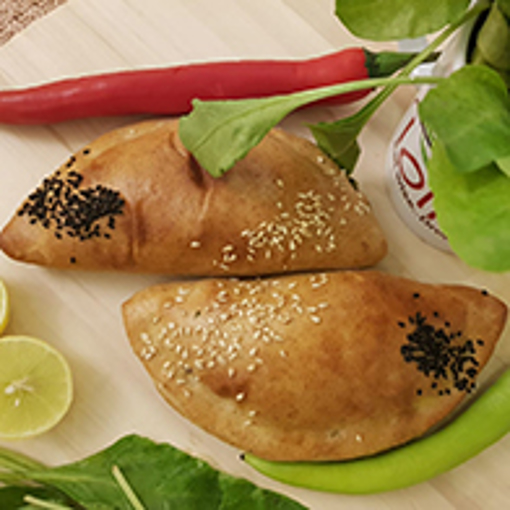 Picture of Millet Spinach Pies With Meat 